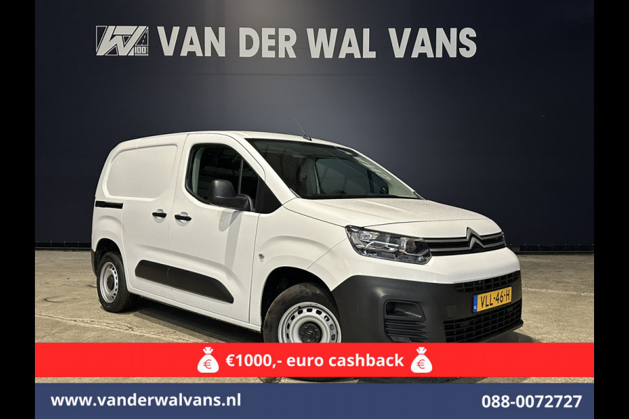 Citroën Berlingo 1.5 Blue HDI L1H1 Euro6 Airco | Cruisecontrol | Bluetooth- Telefonie Zijdeur