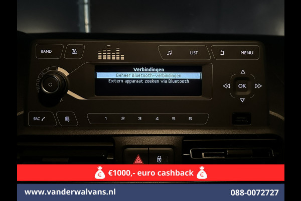 Citroën Berlingo 1.5 Blue HDI L1H1 Euro6 Airco | Cruisecontrol | Bluetooth- Telefonie Zijdeur