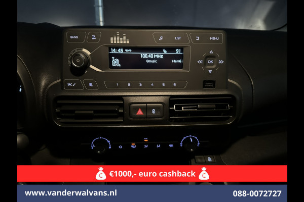 Citroën Berlingo 1.5 Blue HDI L1H1 Euro6 Airco | Cruisecontrol | Bluetooth- Telefonie Zijdeur