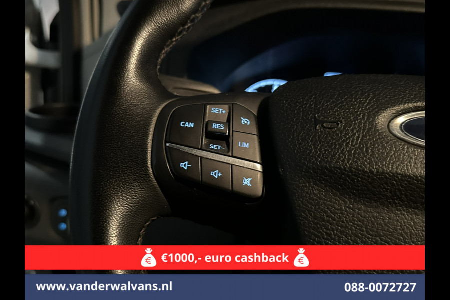 Ford Transit 2.0 TDCI 131pk L3H2 Euro6 Airco | Camera | Navigatie | Apple Carplay | Cruisecontrol | Stoelverwarming Android Auto, Verwarmde voorruit, Parkeersensoren, Bijrijdersbank