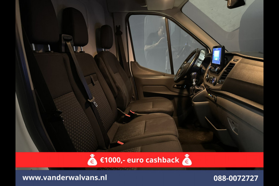 Ford Transit 2.0 TDCI 131pk L3H2 Euro6 Airco | Camera | Navigatie | Apple Carplay | Cruisecontrol | Stoelverwarming Android Auto, Verwarmde voorruit, Parkeersensoren, Bijrijdersbank
