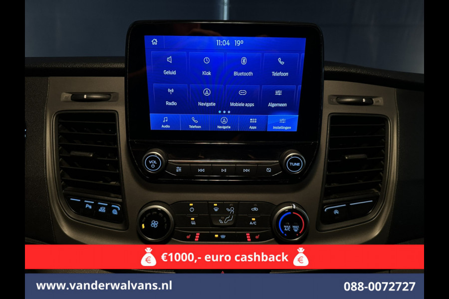 Ford Transit 2.0 TDCI 131pk L3H2 Euro6 Airco | Camera | Navigatie | Apple Carplay | Cruisecontrol | Stoelverwarming Android Auto, Verwarmde voorruit, Parkeersensoren, Bijrijdersbank