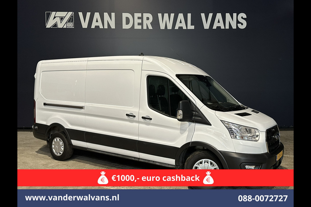 Ford Transit 2.0 TDCI 131pk L3H2 Euro6 Airco | Camera | Navigatie | Apple Carplay | Cruisecontrol Stoelverwarming, Verwarmde voorruit, Parkeersensoren, Bijrijdersbank, 2500kg trekvermogen Ford Transit 2.0 TDCI 131pk L3H2 Euro6 Airco | Camera | Navigatie | Apple Carplay | Cruisecontrol Stoelverwarming, Verwarmde voorruit, Parkeersensoren, Bijrijdersbank, 2500kg trekvermogen