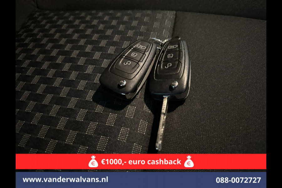 Ford Transit 2.0 TDCI 131pk L3H2 Euro6 Airco | Camera | Navigatie | Apple Carplay | Cruisecontrol Stoelverwarming, Verwarmde voorruit, Parkeersensoren, Bijrijdersbank, 2500kg trekvermogen