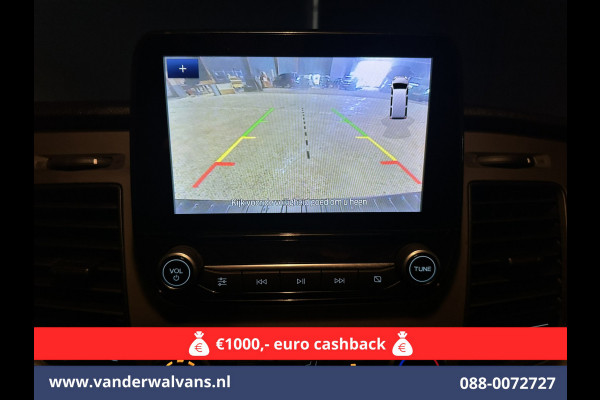 Ford Transit Custom 2.0 TDCI 130pk L1H1 Euro6 Airco | Camera | Navigatie | LED | Cruisecontrol Parkeersensoren, Stoelverwarming, Verwarmde voorruit, Bijrijdersbank, 2500kg trekvermogen