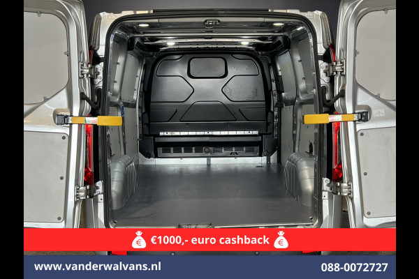Ford Transit Custom 2.0 TDCI 130pk L1H1 Euro6 Airco | Camera | Navigatie | LED | Cruisecontrol Parkeersensoren, Stoelverwarming, Verwarmde voorruit, Bijrijdersbank, 2500kg trekvermogen