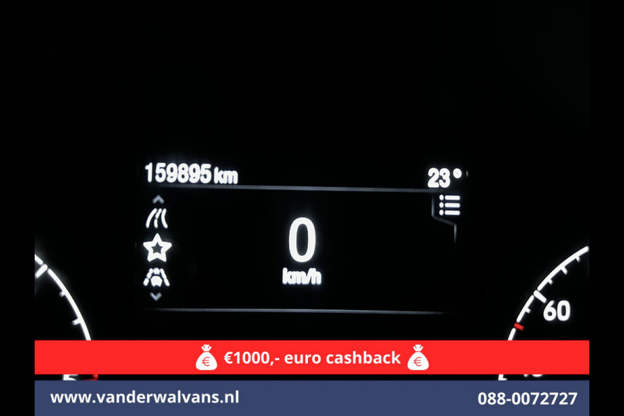 Ford Transit Custom 2.0 TDCI 130pk L1H1 Euro6 Airco | Camera | Navigatie | LED | Cruisecontrol Parkeersensoren, Stoelverwarming, Verwarmde voorruit, Bijrijdersbank, 2500kg trekvermogen
