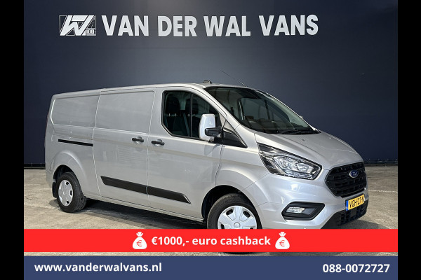 Ford Transit Custom 2.0 TDCI 130pk L2H1 Euro6 *Rijklaar Direct Rijden* Airco | Navigatie | LED | Cruisecontrol | 2800kg Trekhaak Android Auto, Verwarmde voorruit, Parkeersensoren, Bijrijdersbank Ford Transit Custom 2.0 TDCI 130pk L2H1 Euro6 *Rijklaar Direct Rijden* Airco | Navigatie | LED | Cruisecontrol | 2800kg Trekhaak Android Auto, Verwarmde voorruit, Parkeersensoren, Bijrijdersbank