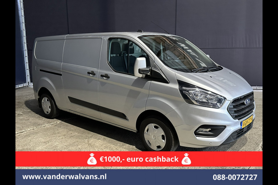 Ford Transit Custom 2.0 TDCI 130pk L2H1 Euro6 *Rijklaar Direct Rijden* Airco | Navigatie | LED | Cruisecontrol | 2800kg Trekhaak Android Auto, Verwarmde voorruit, Parkeersensoren, Bijrijdersbank Ford Transit Custom 2.0 TDCI 130pk L2H1 Euro6 *Rijklaar Direct Rijden* Airco | Navigatie | LED | Cruisecontrol | 2800kg Trekhaak Android Auto, Verwarmde voorruit, Parkeersensoren, Bijrijdersbank