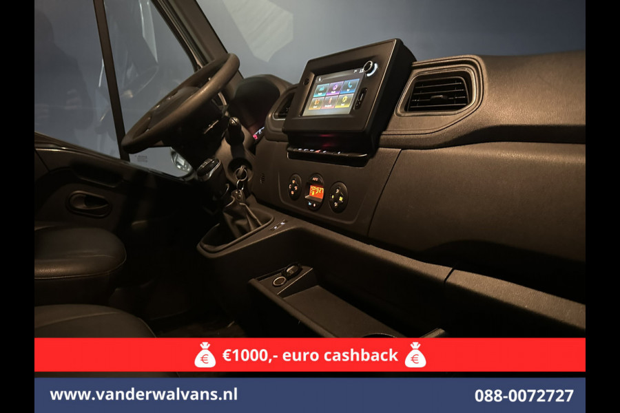 Opel Movano 2.3 Turbo 150pk L2H2 Euro6 Airco | Leder | 2500kg Trekhaak | Navigatie | Camera cruisecontrol, parkeersensoren, LED, bijrijdersbank