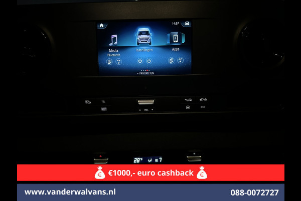 Mercedes-Benz Sprinter 317 CDI 170pk L3H2 Euro6 Airco | Camera | Apple Carplay | Android Auto Cruisecontrol, Parkeersensoren, Stoelverwarming, Bijrijdersbank, MBUX