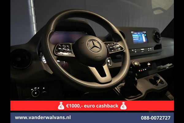 Mercedes-Benz Sprinter 317 CDI 170pk L3H2 Euro6 Airco | Camera | Apple Carplay | Android Auto Cruisecontrol, Parkeersensoren, Stoelverwarming, Bijrijdersbank, MBUX