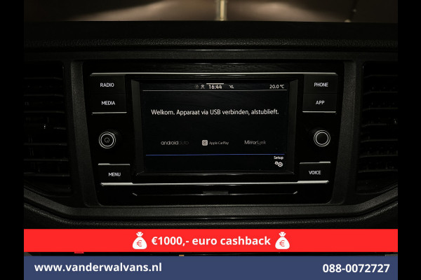 Volkswagen Crafter 2.0 TDI 140pk L3H3 L2H2 Euro6 Airco | Camera | Apple carplay | Android auto bijrijdersbank, 3000kg trekvermogen
