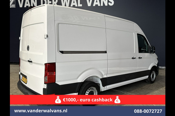 Volkswagen Crafter 2.0 TDI 140pk L3H3 L2H2 Euro6 Airco | Camera | Apple carplay | Android auto bijrijdersbank, 3000kg trekvermogen