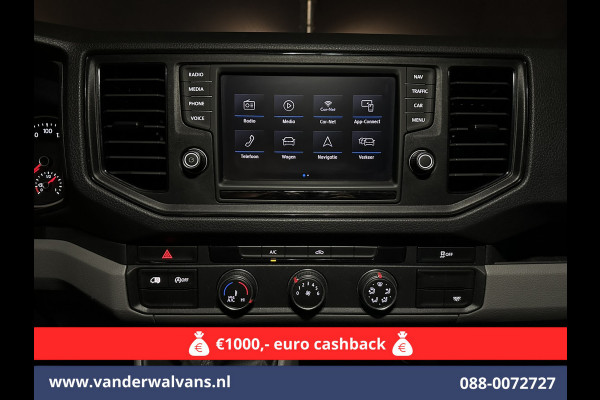 Volkswagen Crafter 2.0 TDI 141pk L3H3 L2H2 Euro6 Airco | Navigatie | Apple Carplay | Cruisecontrol Android Auto, Bijrijdersbank, 3000kg trekvermogen, zilver Volkswagen Crafter 2.0 TDI 141pk L3H3 L2H2 Euro6 Airco | Navigatie | Apple Carplay | Cruisecontrol Android Auto, Bijrijdersbank, 3000kg trekvermogen, zilver
