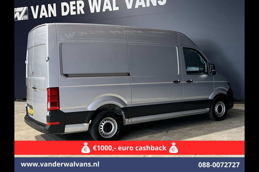 Volkswagen Crafter 2.0 TDI 141pk L3H3 L2H2 Euro6 Airco | Navigatie | Apple Carplay | Cruisecontrol Android Auto, Bijrijdersbank, 3000kg trekvermogen, zilver Volkswagen Crafter 2.0 TDI 141pk L3H3 L2H2 Euro6 Airco | Navigatie | Apple Carplay | Cruisecontrol Android Auto, Bijrijdersbank, 3000kg trekvermogen, zilver