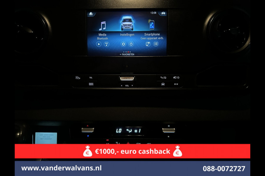 Mercedes-Benz Sprinter 316 CDI 163pk 3500kg Trekhaak L2H2 Euro6 Airco | Camera | Apple Carplay | Android Auto Cruisecontrol, Parkeersensoren