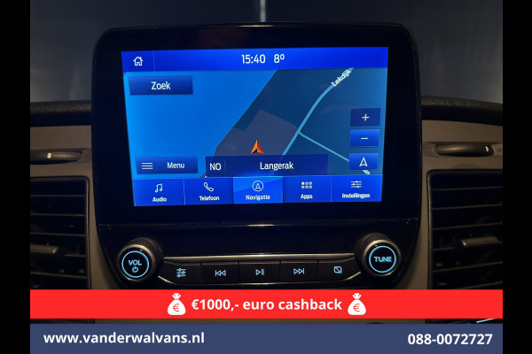 Ford Transit 2.0 TDCI 130pk L3H2 Euro6 Airco | Camera | Navigatie | Apple Carplay | Android Auto Cruisecontrol, Stoelverwarming, Parkeersensoren, Verwarmde voorruit, Bijrijdersbank