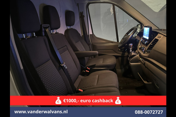 Ford Transit 2.0 TDCI 130pk L3H2 Euro6 Airco | Camera | Navigatie | Apple Carplay | Android Auto Cruisecontrol, Stoelverwarming, Parkeersensoren, Verwarmde voorruit, Bijrijdersbank
