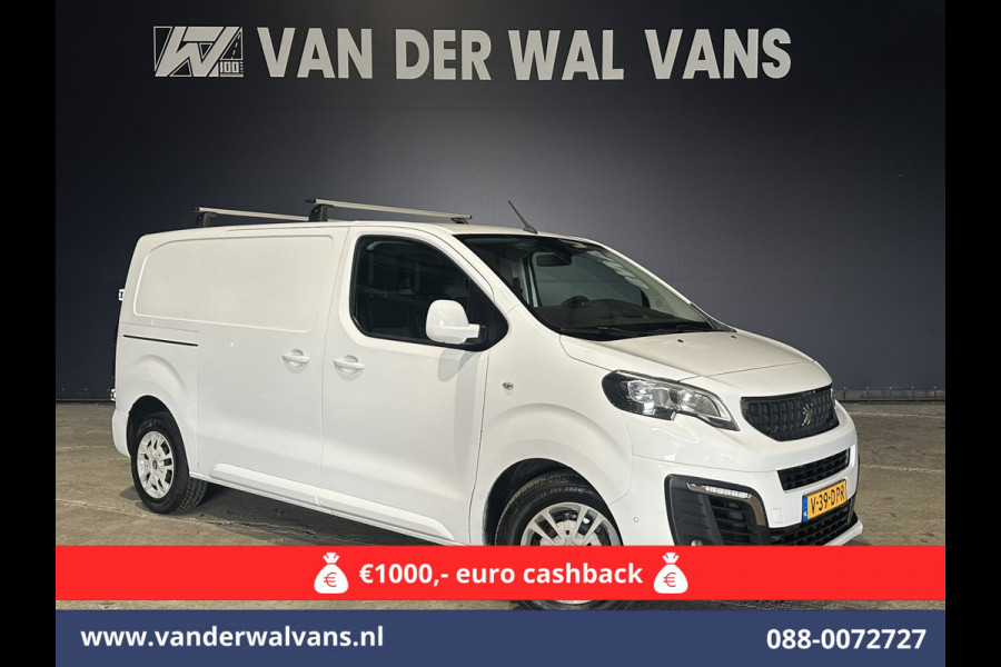 Peugeot Expert 1.6 BlueHDI Automaat L2H1 Euro6 Airco | 2x zijdeur | Trekhaak | Camera | Apple Carplay | Android Auto Cruisecontrol, Parkeersensoren, Stoelverwarming, Bijrijdersbank