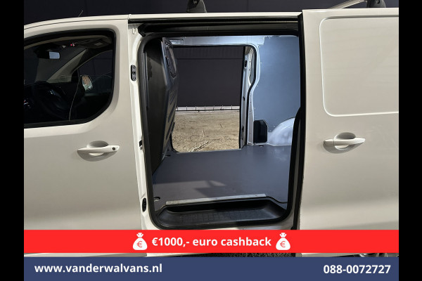 Peugeot Expert 1.6 BlueHDI Automaat L2H1 Euro6 Airco | 2x zijdeur | Trekhaak | Camera | Apple Carplay | Android Auto Cruisecontrol, Parkeersensoren, Stoelverwarming, Bijrijdersbank