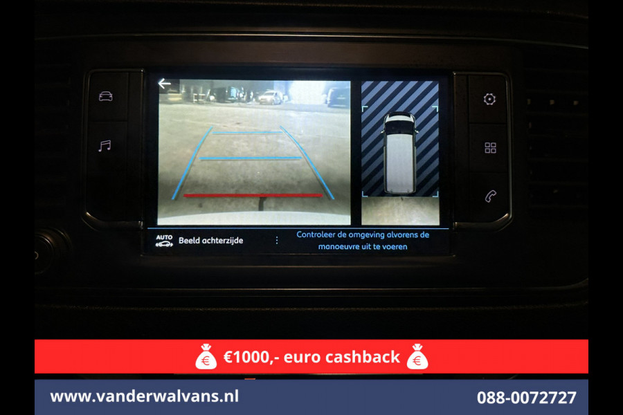 Peugeot Expert 1.6 BlueHDI Automaat L2H1 Euro6 Airco | 2x zijdeur | Trekhaak | Camera | Apple Carplay | Android Auto Cruisecontrol, Parkeersensoren, Stoelverwarming, Bijrijdersbank
