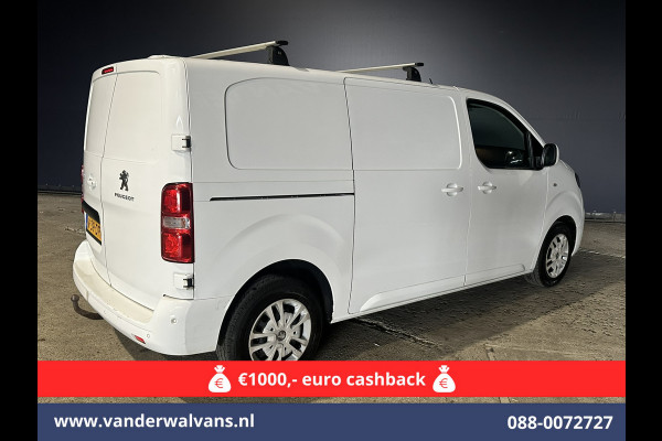 Peugeot Expert 1.6 BlueHDI Automaat L2H1 Euro6 Airco | 2x zijdeur | Trekhaak | Camera | Apple Carplay | Android Auto Cruisecontrol, Parkeersensoren, Stoelverwarming, Bijrijdersbank