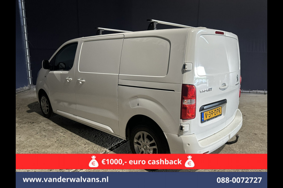 Peugeot Expert 1.6 BlueHDI Automaat L2H1 Euro6 Airco | 2x zijdeur | Trekhaak | Camera | Apple Carplay | Android Auto Cruisecontrol, Parkeersensoren, Stoelverwarming, Bijrijdersbank