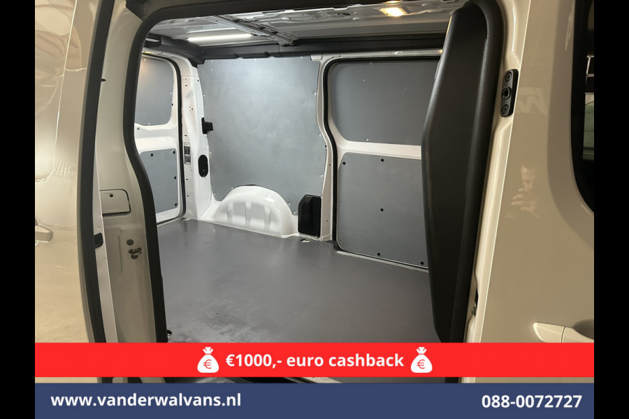 Peugeot Expert 1.6 BlueHDI Automaat L2H1 Euro6 Airco | 2x zijdeur | Trekhaak | Camera | Apple Carplay | Android Auto Cruisecontrol, Parkeersensoren, Stoelverwarming, Bijrijdersbank