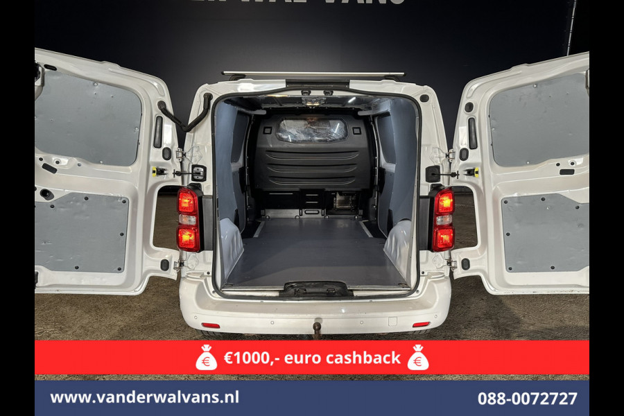 Peugeot Expert 1.6 BlueHDI Automaat L2H1 Euro6 Airco | 2x zijdeur | Trekhaak | Camera | Apple Carplay | Android Auto Cruisecontrol, Parkeersensoren, Stoelverwarming, Bijrijdersbank