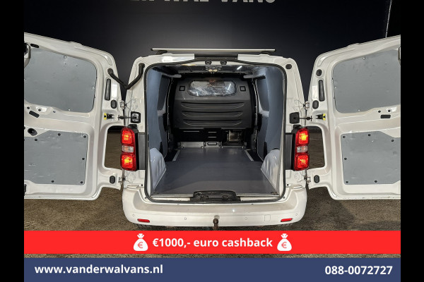 Peugeot Expert 1.6 BlueHDI Automaat L2H1 Euro6 Airco | 2x zijdeur | Trekhaak | Camera | Apple Carplay | Android Auto Cruisecontrol, Parkeersensoren, Stoelverwarming, Bijrijdersbank