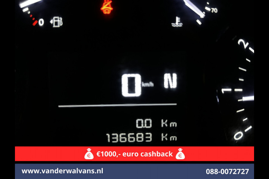 Peugeot Expert 1.6 BlueHDI Automaat L2H1 Euro6 Airco | 2x zijdeur | Trekhaak | Camera | Apple Carplay | Android Auto Cruisecontrol, Parkeersensoren, Stoelverwarming, Bijrijdersbank