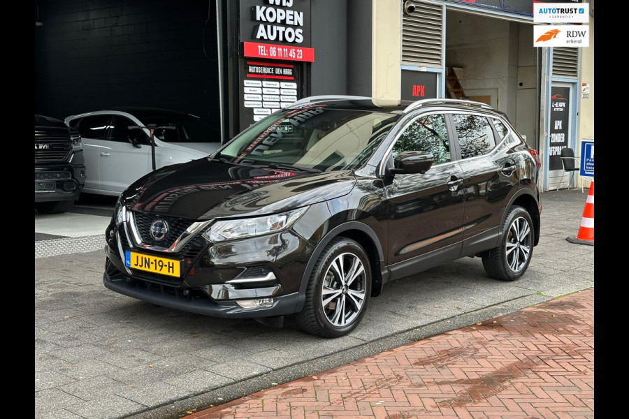 Nissan QASHQAI 1.3 DIG-T Tekna Aut Leer Navi Camera Carplay Pano