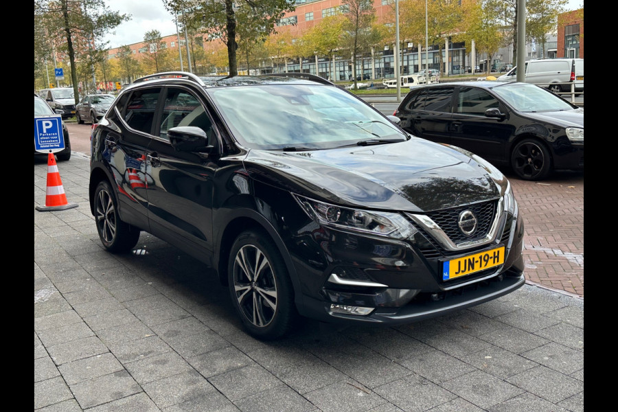 Nissan QASHQAI 1.3 DIG-T Tekna Aut Leer Navi Camera Carplay Pano