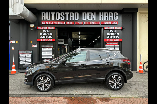 Nissan QASHQAI 1.3 DIG-T Tekna Aut Leer Navi Camera Carplay Pano