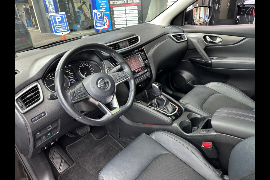 Nissan QASHQAI 1.3 DIG-T Tekna Aut Leer Navi Camera Carplay Pano
