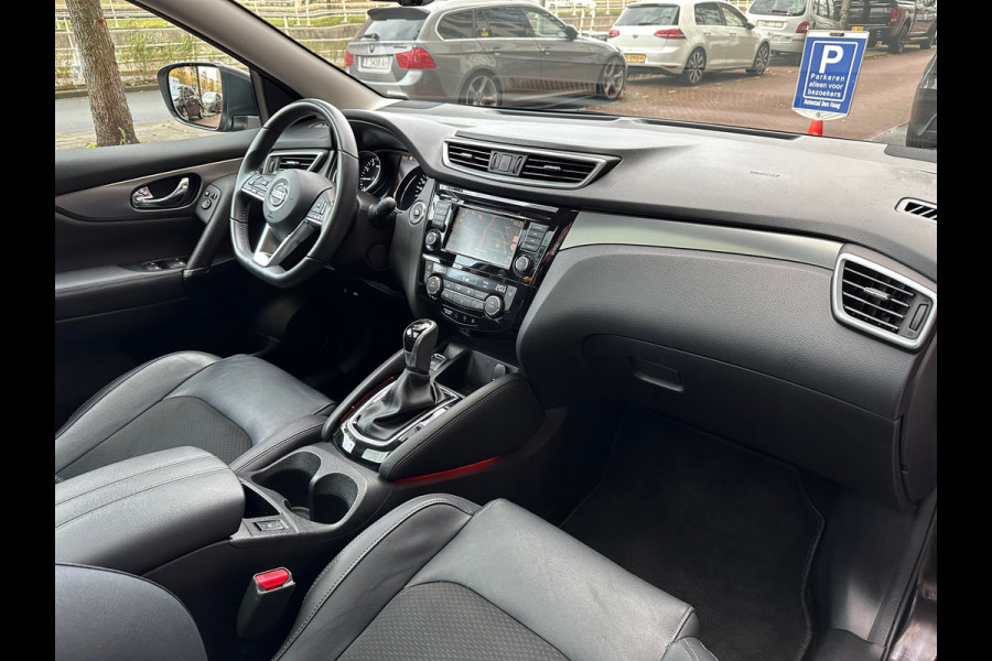 Nissan QASHQAI 1.3 DIG-T Tekna Aut Leer Navi Camera Carplay Pano