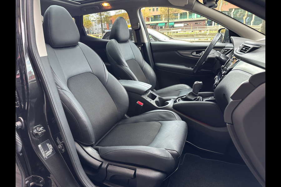 Nissan QASHQAI 1.3 DIG-T Tekna Aut Leer Navi Camera Carplay Pano