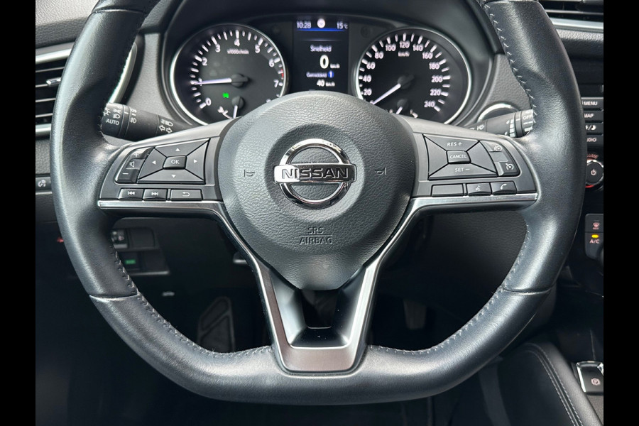 Nissan QASHQAI 1.3 DIG-T Tekna Aut Leer Navi Camera Carplay Pano