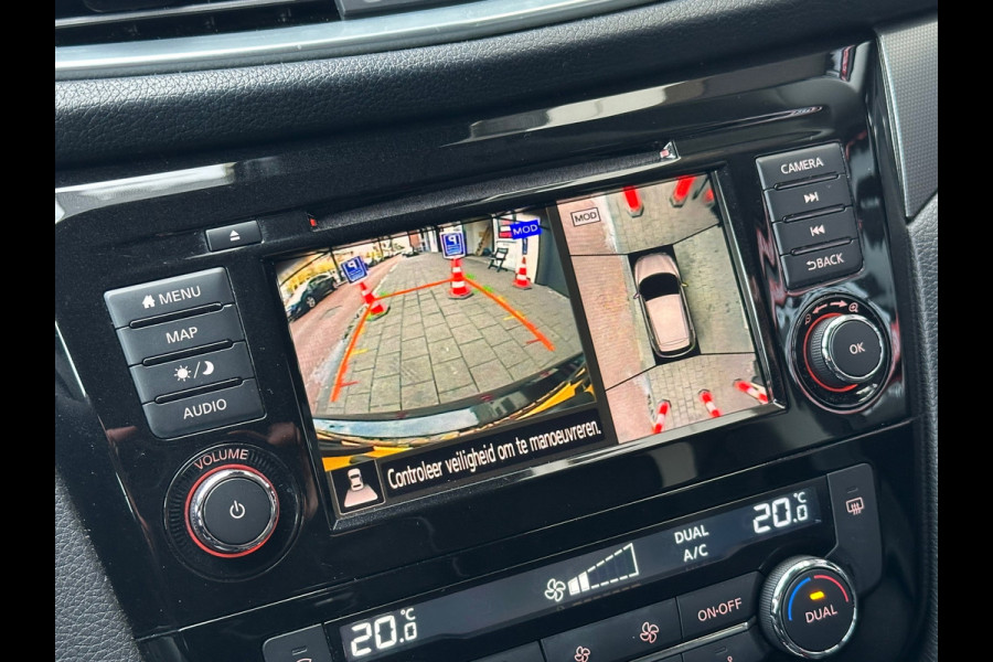Nissan QASHQAI 1.3 DIG-T Tekna Aut Leer Navi Camera Carplay Pano