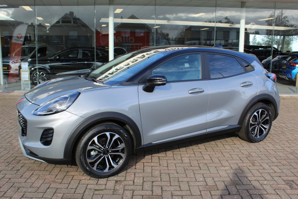 Ford Puma 1.0 EcoBoost Hybrid Titanium 125pk Nieuw Model Naviagtie , Camera , Stoel , Stuur en Voorruitverwarming Fabrieksgarantie t/m 16-6-2029 ! Slechts 3.000km ! Ford Puma 1.0 EcoBoost Hybrid Titanium 125pk Nieuw Model Naviagtie , Camera , Stoel , Stuur en Voorruitverwarming Fabrieksgarantie t/m 16-6-2029 ! Slechts 3.000km !