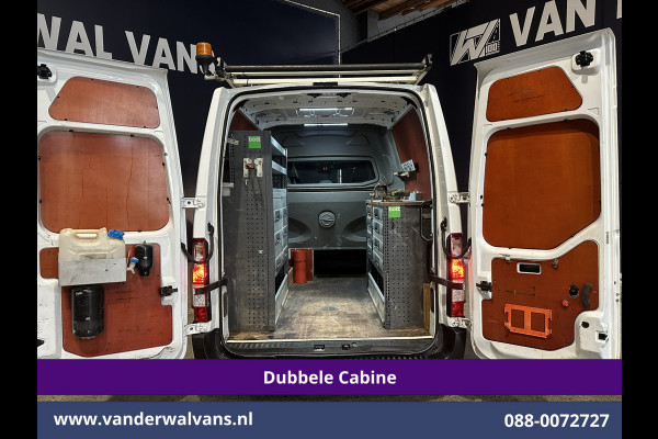 Opel Movano 2.3 Turbo 150pk L2H2 Dubbele Cabine Inrichting Euro6 Airco | Imperiaal | 2500kg Trekhaak | Camera | Navigatie 5-Zits, LED, Cruisecontrol, Parkeersensoren