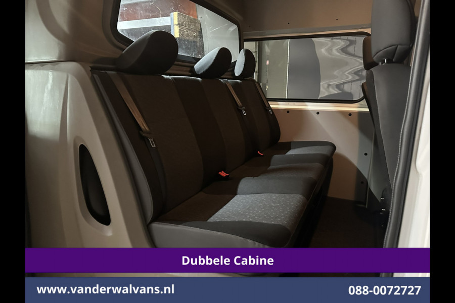 Opel Movano 2.3 Turbo 150pk L2H2 Dubbele Cabine Inrichting Euro6 Airco | Imperiaal | 2500kg Trekhaak | Camera | Navigatie 5-Zits, LED, Cruisecontrol, Parkeersensoren