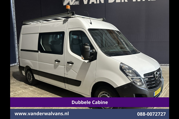 Opel Movano 2.3 Turbo 150pk L2H2 Dubbele Cabine Inrichting Euro6 Airco | Imperiaal | 2500kg Trekhaak | Camera | Navigatie 5-Zits, LED, Cruisecontrol, Parkeersensoren
