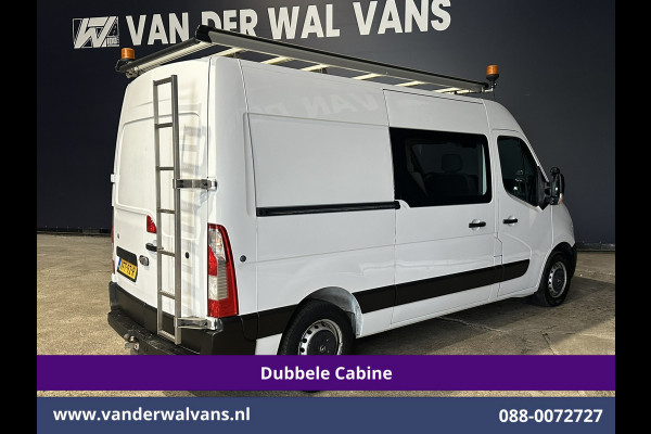 Opel Movano 2.3 Turbo 150pk L2H2 Dubbele Cabine Inrichting Euro6 Airco | Imperiaal | 2500kg Trekhaak | Camera | Navigatie 5-Zits, LED, Cruisecontrol, Parkeersensoren