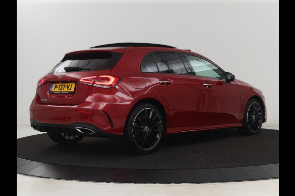 Mercedes-Benz A-Klasse 250e AMG | Panoramadak | 360 Camera | Burmester | Stoelverwarming | Adaptive cruise | Carplay | Sfeerverlichting | 19'' | Navigatie | Widescreen | Leder/Alcantara | PHEV | Plug In Mercedes-Benz A-Klasse 250e AMG | Panoramadak | 360 Camera | Burmester | Stoelverwarming | Adaptive cruise | Carplay | Sfeerverlichting | 19'' | Navigatie | Widescreen | Leder/Alcantara | PHEV | Plug In