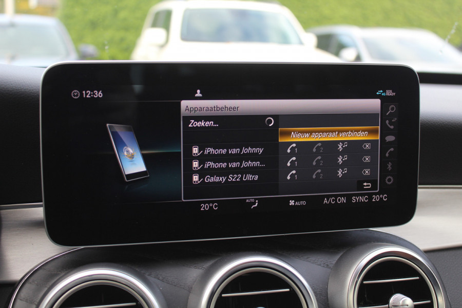 Mercedes-Benz C-Klasse Estate 180 Business Solution AMG / Panoramadak / Camera / Leder / Navigatie / 18'' / DAB / Stoelverwarming / Cruise Control Mercedes-Benz C-Klasse Estate 180 Business Solution AMG / Panoramadak / Camera / Leder / Navigatie / 18'' / DAB / Stoelverwarming / Cruise Control