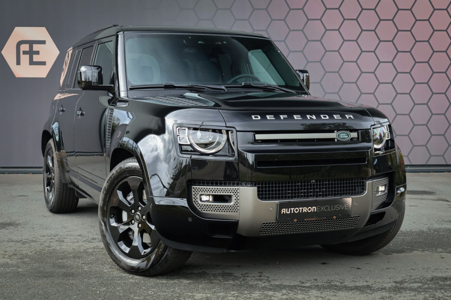 Land Rover Defender 110 P300e 110 X-Dynamic SE ADAPTIVE CRUISE | 360 CAMERA | PANORAMADAK | VOORRUITVERWARMING | MERIDIAN | ELEKTRISCHE STOELEN | STUURVERWARMING | Land Rover Defender 110 P300e 110 X-Dynamic SE ADAPTIVE CRUISE | 360 CAMERA | PANORAMADAK | VOORRUITVERWARMING | MERIDIAN | ELEKTRISCHE STOELEN | STUURVERWARMING |