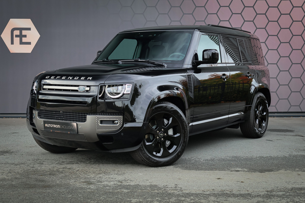 Land Rover Defender 110 P300e 110 X-Dynamic SE ADAPTIVE CRUISE | 360 CAMERA | PANORAMADAK | VOORRUITVERWARMING | MERIDIAN | ELEKTRISCHE STOELEN | STUURVERWARMING | Land Rover Defender 110 P300e 110 X-Dynamic SE ADAPTIVE CRUISE | 360 CAMERA | PANORAMADAK | VOORRUITVERWARMING | MERIDIAN | ELEKTRISCHE STOELEN | STUURVERWARMING |