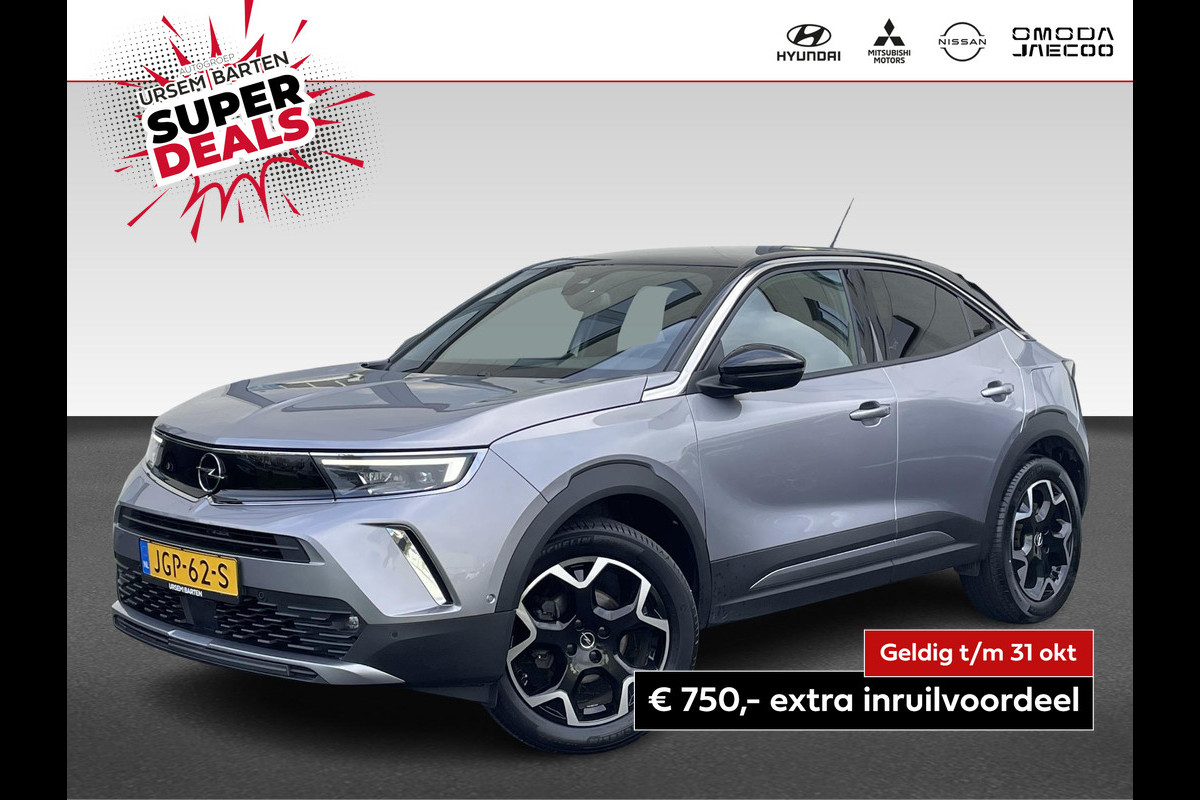 Opel Mokka 1.2 Turbo Ultimate | automaat | stoel/stuur-verwarming | adaptive cruise | LED | 18" velgen | Apple Carplay/Android Auto Opel Mokka 1.2 Turbo Ultimate | automaat | stoel/stuur-verwarming | adaptive cruise | LED | 18" velgen | Apple Carplay/Android Auto